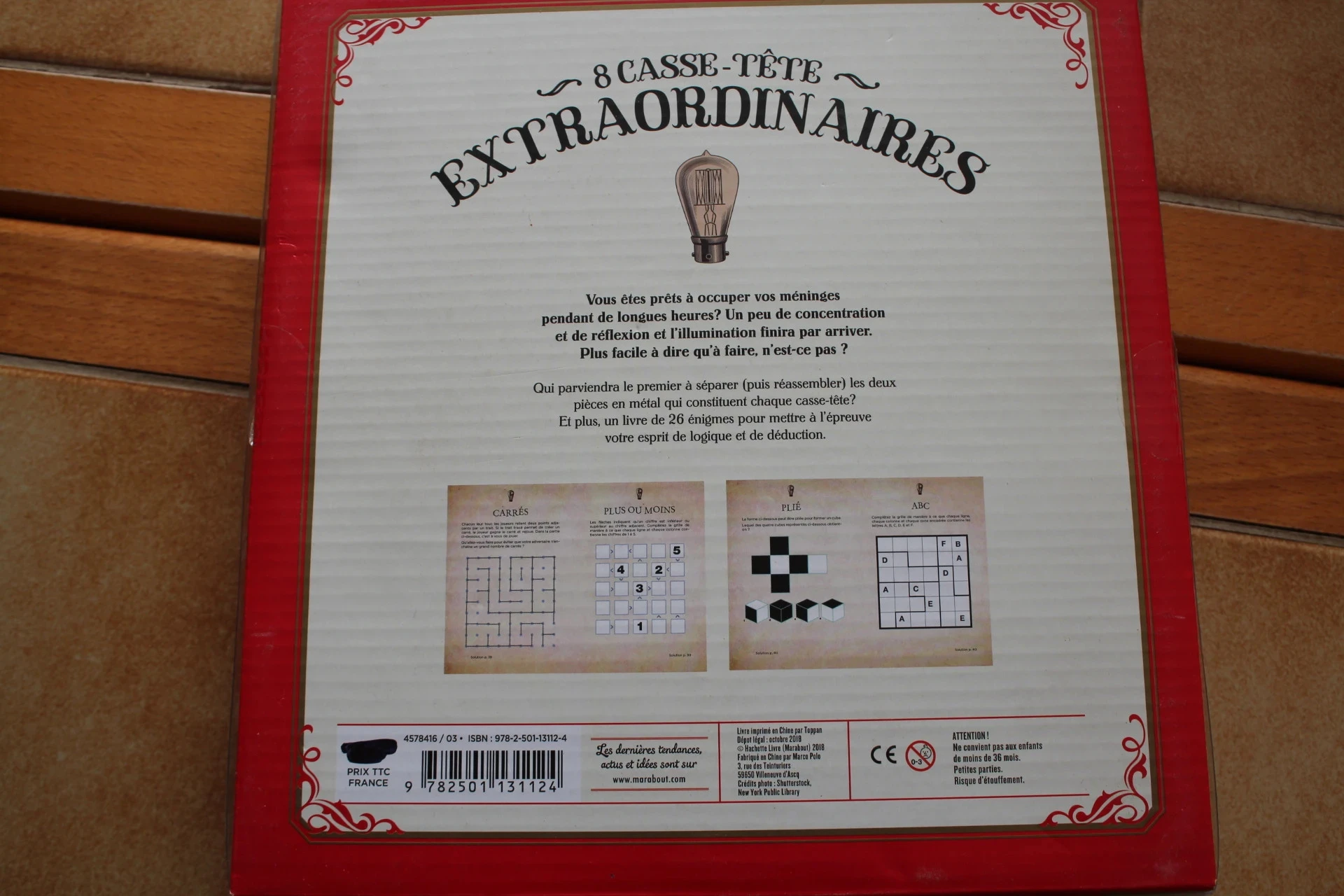 Coffret Énigmes & Casse-tête – Univers Rétro / Steampunk – photo 12